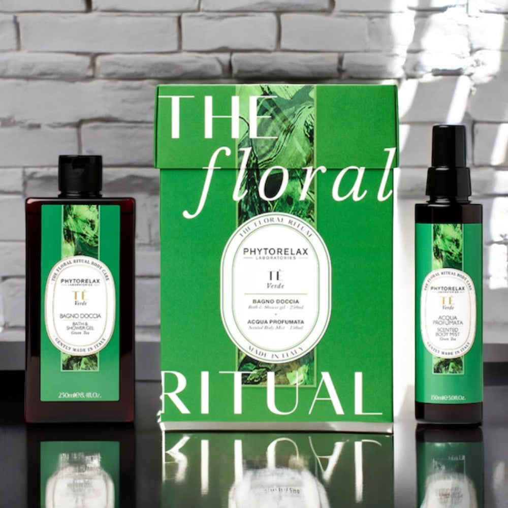 Phytorelax Gift Set The Floral Ritual Tè Verde - 250 ml