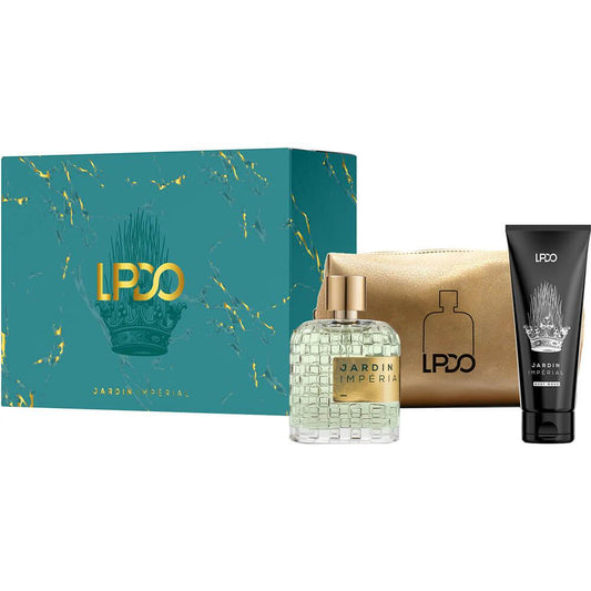 LPDO Jardin Imperial Eau de Parfum Intense Box 100 ml + Body Wash 100 ml + Clutch