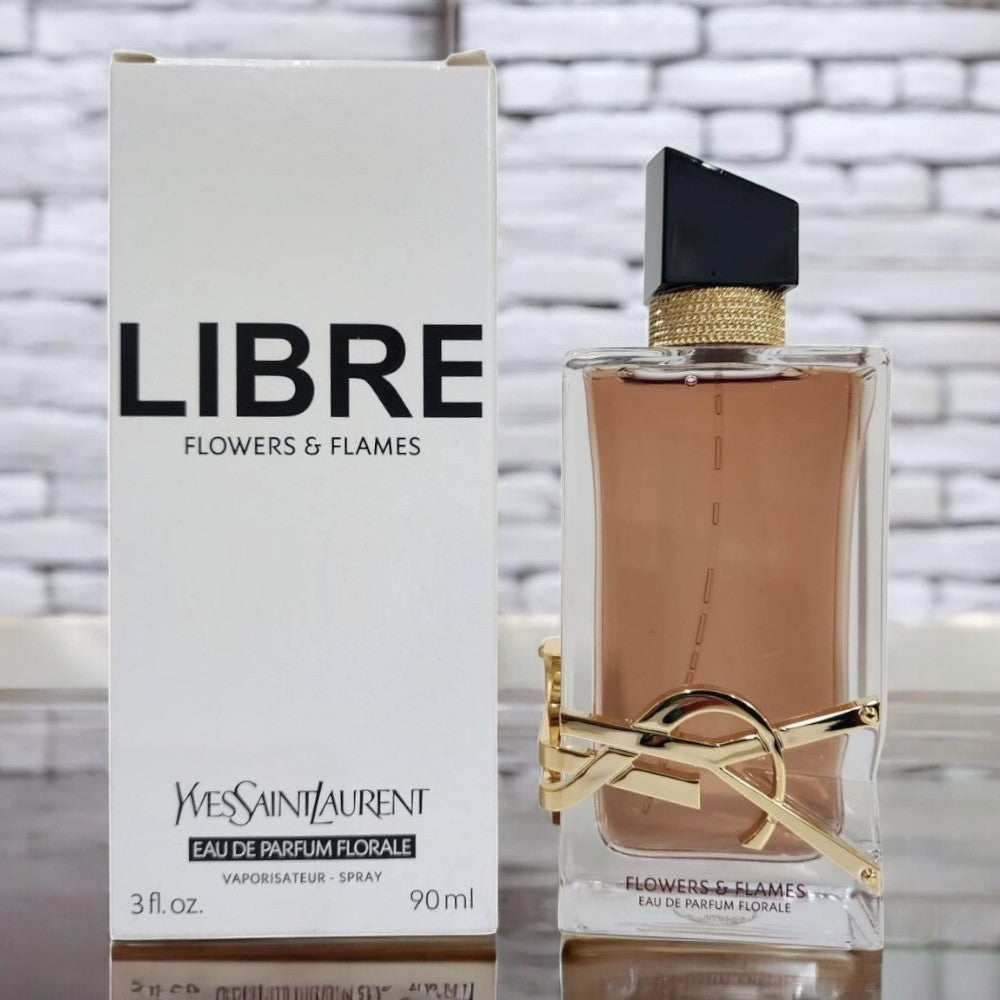 Yves Saint Laurent Libre Flowers & Flames Eau De Parfum Florale - 90 ml white box*