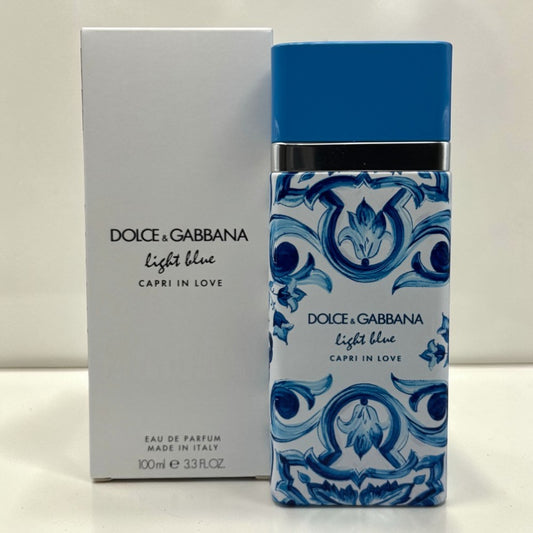 Dolce & Gabbana Light Blue Capri In Love Eau De Parfum - 100 ml white box*