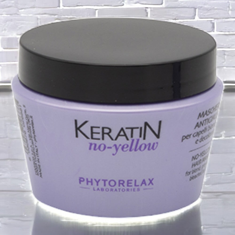 Phytorelax Professional Hair Care Keratin No-Yellow Maschera Antigiallo - 250 ml