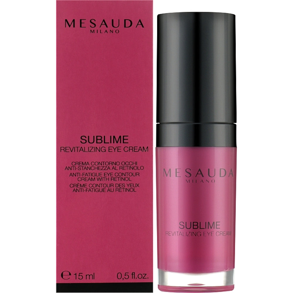 Mesauda Sublime Revitalizing Crema Contorno Occhi Anti-Stanchezza al Retinolo - 15ml