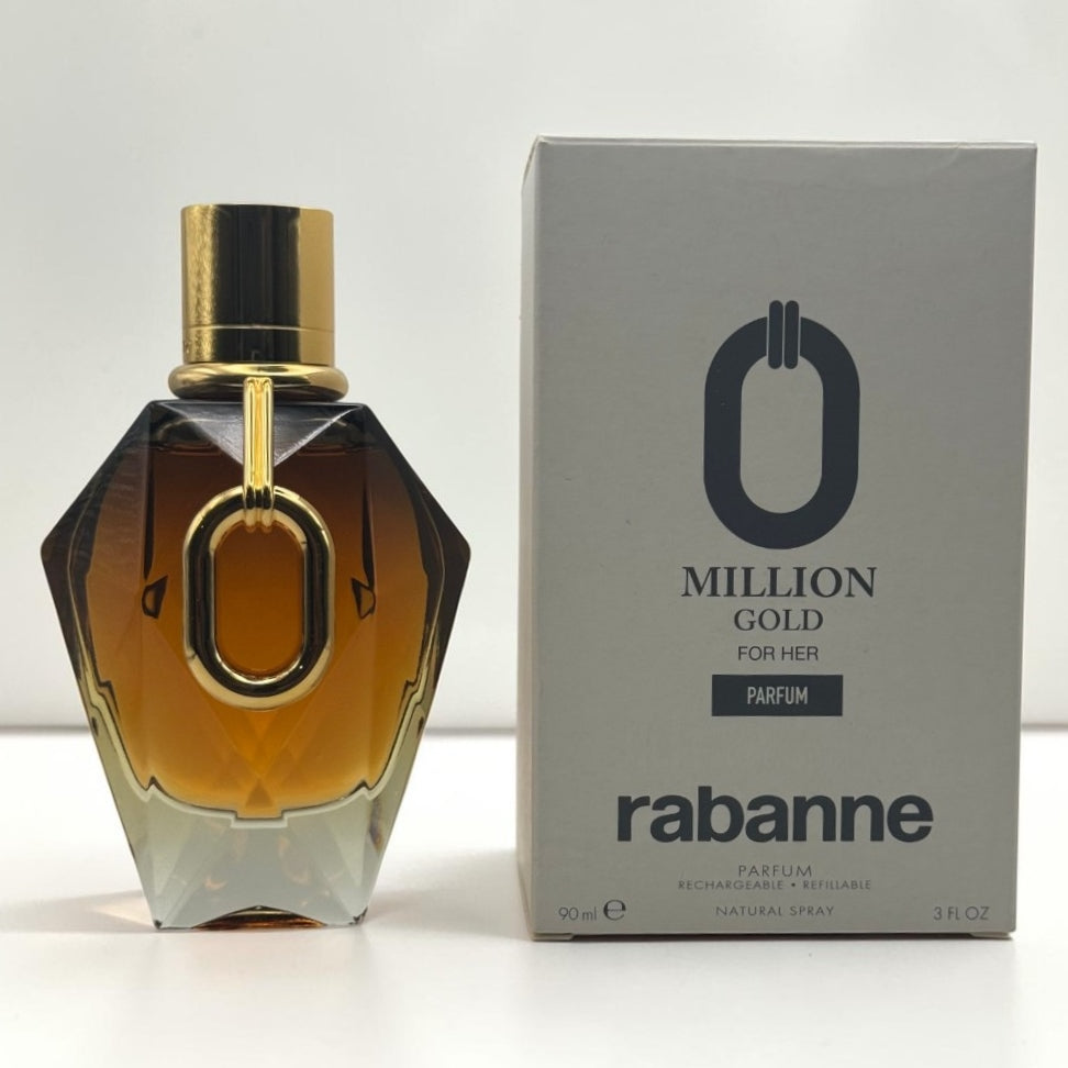 Paco Rabanne Million Gold For Her Parfum Ricaricabile - 90 ml white box*