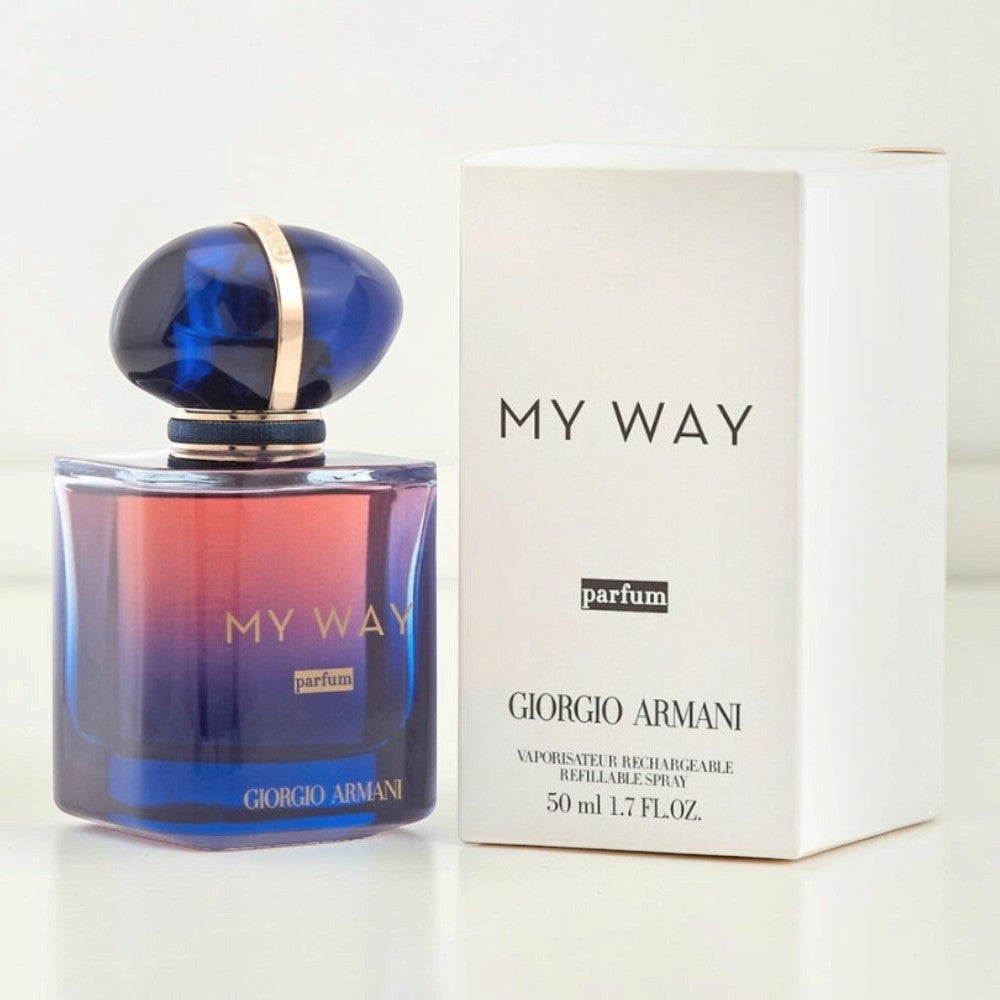 Giorgio Armani My Way Parfum Ricaricabile  - 50 ml white box*