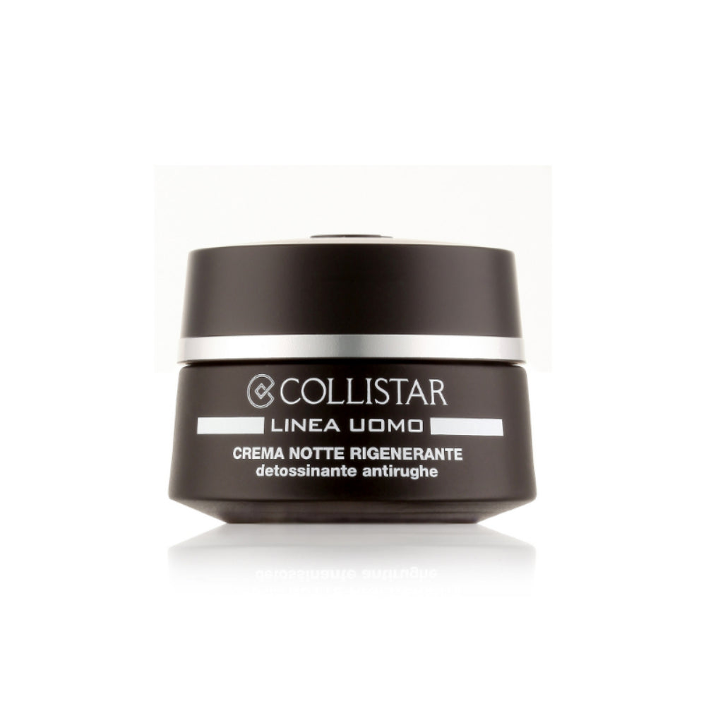 Collistar Regenerating Detoxifying Anti-Wrinkle Night Cream for Men - 50 ml