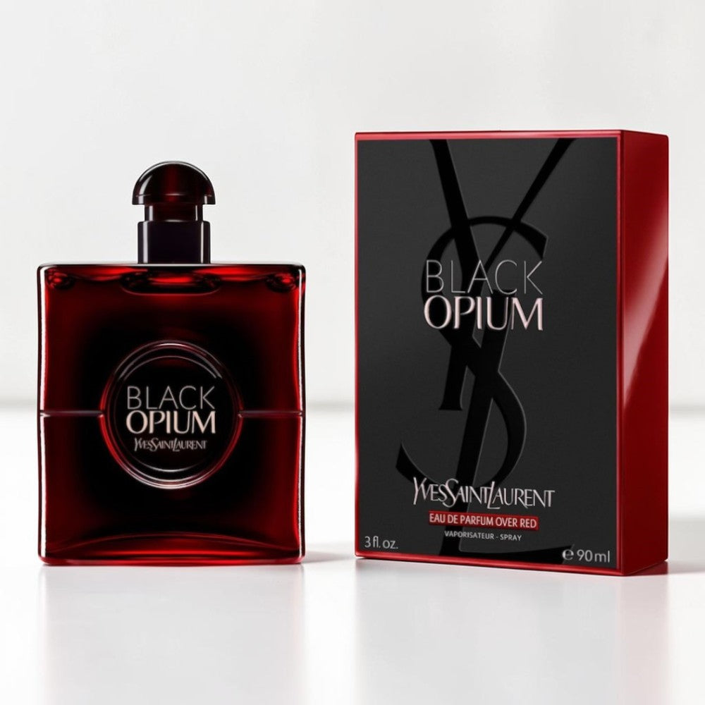 Yves Saint Laurent Black Opium Over Red Eau de Parfum – 90 ml weiße Box*