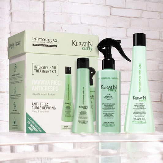 Phytorelax Keratin Curly Beauty Box - 250 ml