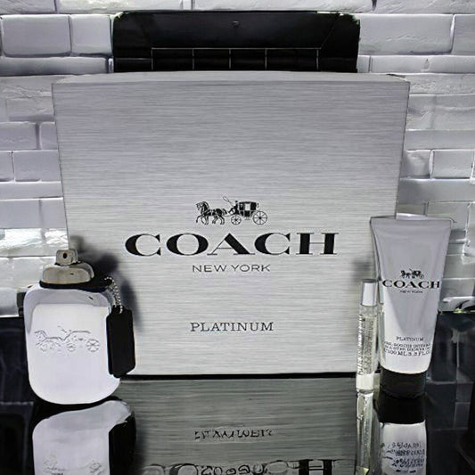 Coach Platinum for Men Confezione Regalo - 100 ml