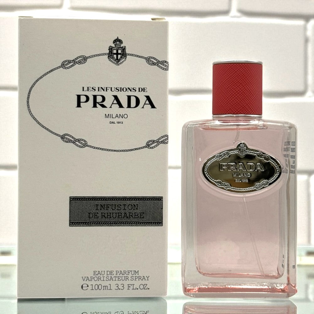 Prada Infusion De Rhubarbe Eau De Parfum Donna - 100 ml white box*