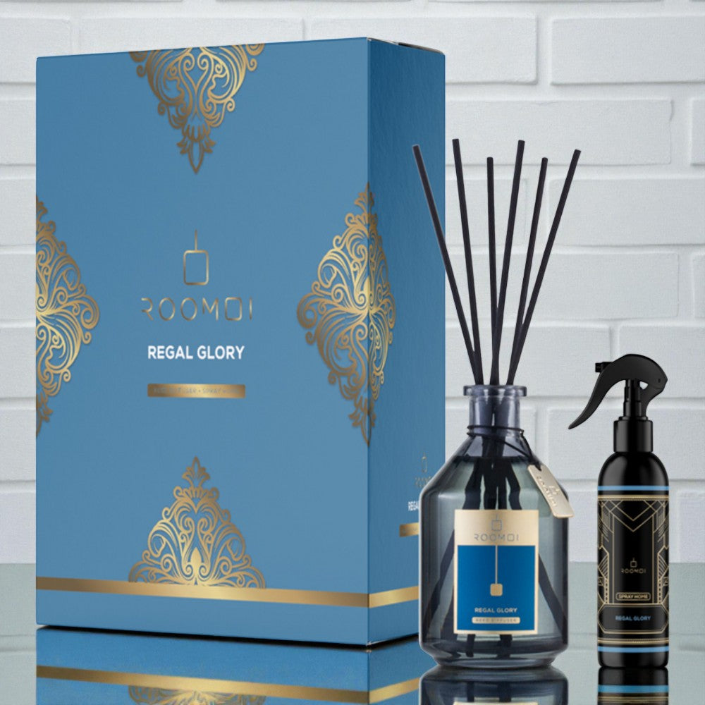 RoomOI Lufterfrischer Coffret Regal Glory 200 ml + 100 ml Spray
