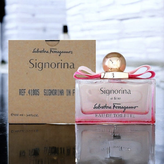 Salvatore Ferragamo Signorina in Fiore Eau de Toilette - 100 ml white box*