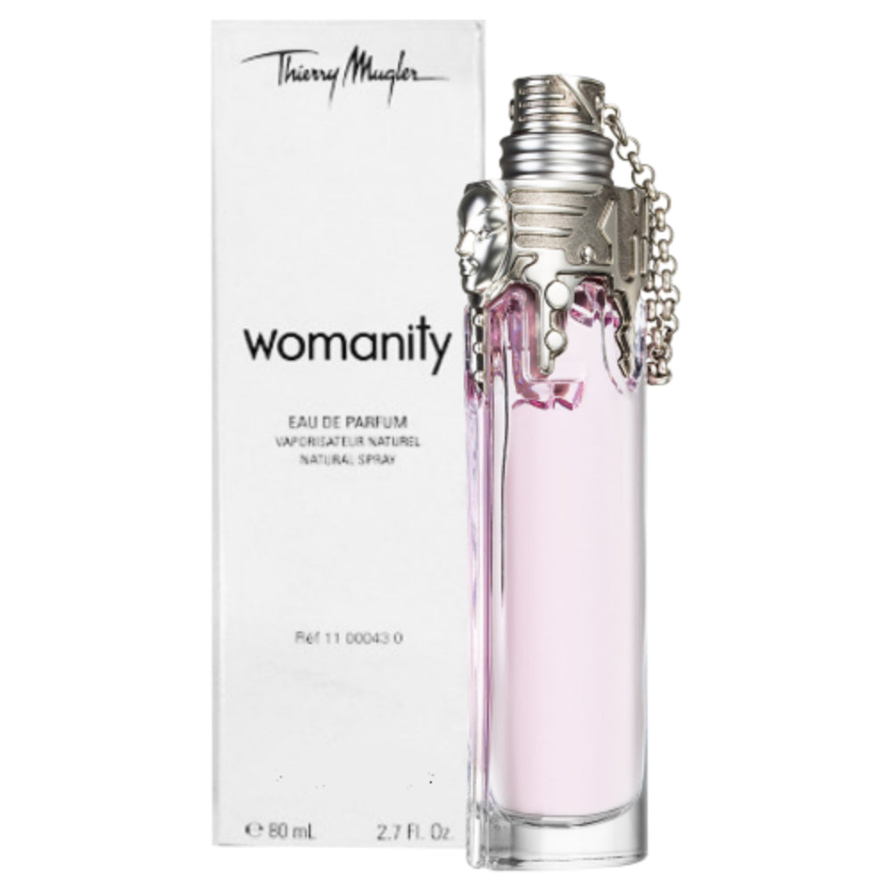 Mugler Womanity Eau de Parfum – 80 ml weiße Box*