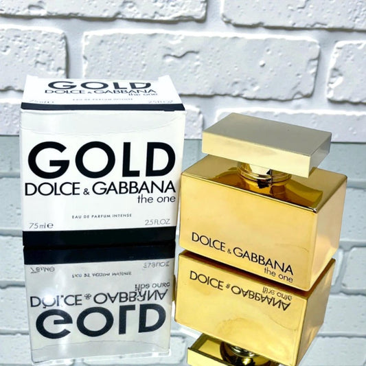 Dolce &amp; Gabbana The One Gold Eau de Parfum Intense – 100 ml weiße Box*