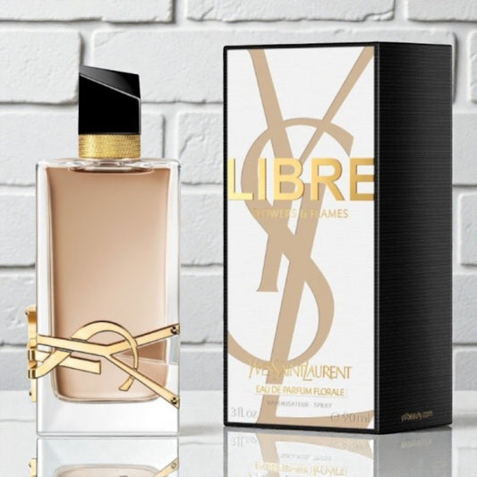 Yves Saint Laurent Libre Flowers & Flames Eau De Parfum Florale - 90 ml
